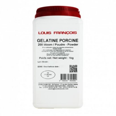 Louis Francoise Gelatin Powder 200 Bloom