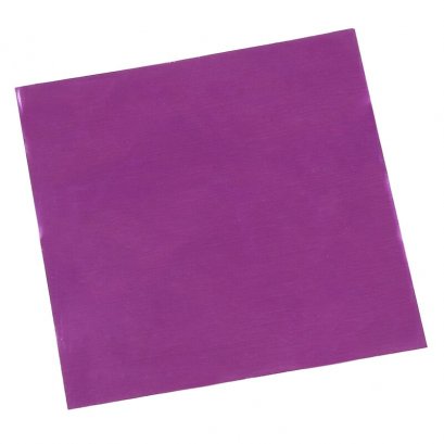 แผ่นฟอยล์สีม่วงขนาด 9.5*9 cm จำนวน 100 แผ่น - Violet Foil Paper For Chocolate