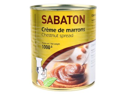 SABATON Crème de Marrons - Chestnut Spread Cream 1kg