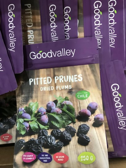 ลูกพรุน - Pitted Meduim Prunes pack 250g