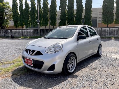 2017 Nissan March 1.2 S เกียร์ธรรมดา สีเทา