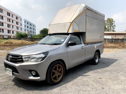 2015 Toyota Hilux Revo 2.4 J ตอนเดียว ตู้เนียม เกียร์ธรรมดา สีเทา