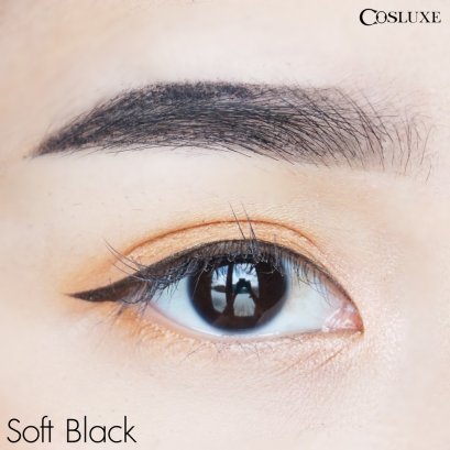 COSLUXE Slimbrow pencil #Soft Black