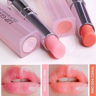 Dior Addict Lip Glow Duo Set #001 pink / #004 coral
