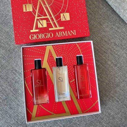 GIORGIO ARMANI Si Christmas Gift Set Trio 15ml x 3