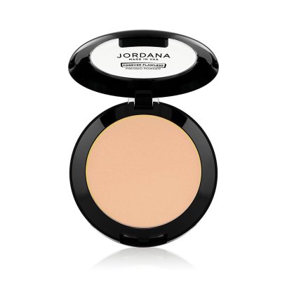 Jordana Forever Flawless Pressed Powder (ตลับดำ) #103 NUDE BEIGE