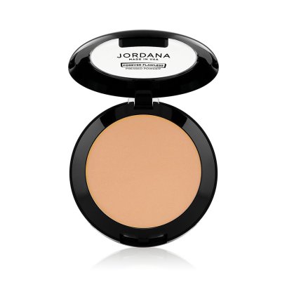 Jordana Forever Flawless Pressed Powder (ตลับดำ) #110 CLASSIC BEIGE