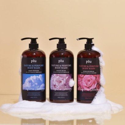 Plu Nature & Perfume Body Wash Baby Powder 1000ml