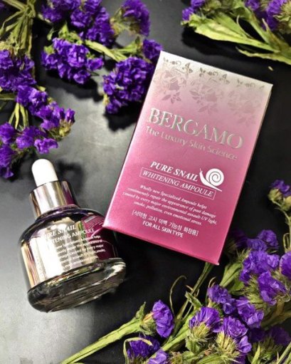 BERGAMO Pure Snail Whitening Ampoule 30ml
