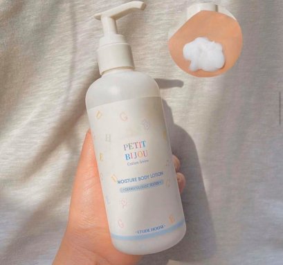 Etude House Petit Bijou Cotton Snow Moisture Body Lotion 300ml