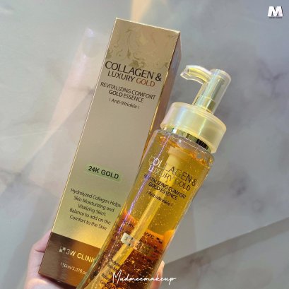 3W Clinic Collagen & Luxury Gold Revitalizing Comfort Gold Essence 150ml.