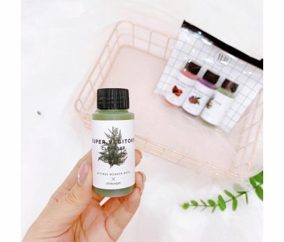 Wonder Bath Super Vegitoks Cleanser Mini 30ml #Green