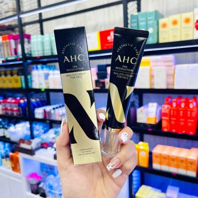 AHC Ten Revolution Real Eye Cream For Face 30ml หลอดดำ