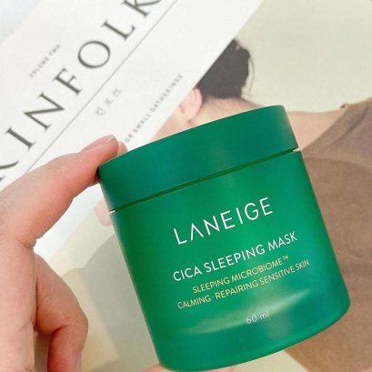 LANEIGE CICA SLEEPING MASK สีเขียว 60ml