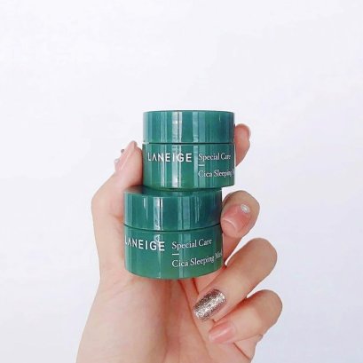 LANEIGE Cica Sleeping Mask 10ml สีเขียว