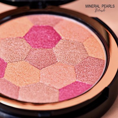 Merrez'Ca Mineral Pearls Blush 18g. #302 Double Orange