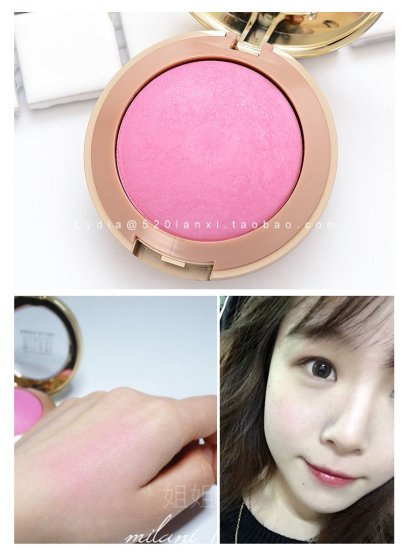 Milani Baked Blush 3.5g #10 Delizioso Pink