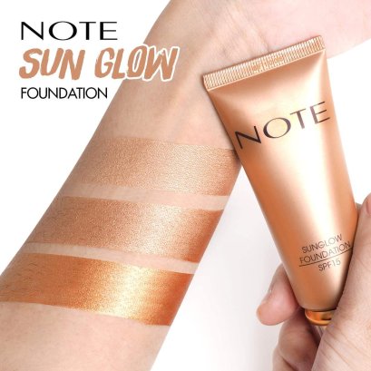Note Sun Glow Foundation 35ml (No Box)