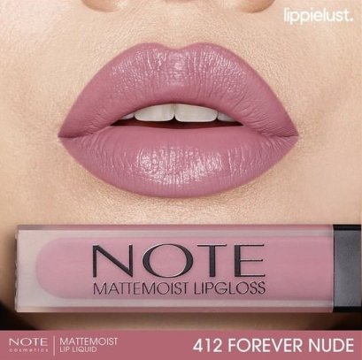 Note Matte Moist Lipgloss #412 FOREVER NUDE