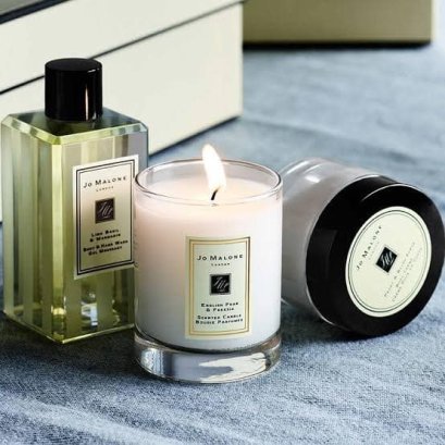 JO MALONE English Pear & Freesia Travel Candle เทียนหอม 60g. (No Box)