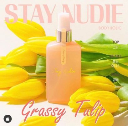 BODYHOLIC Stay Nudie Hair & Body Mist Grassy Tulip 100 ml