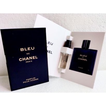 น้ำหอม Chanel BLEU DE CHANEL PARFUM POUR HOMME SPRAY ขนาดทดลอง 1.5ml แบบสเปรย์