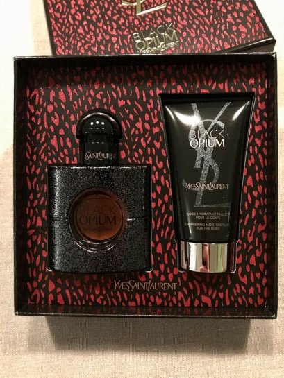 YSL Black Opium Gift Set 30ml EDP + 50ml Body Lotion