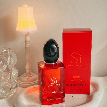 GIORGIO ARMANI Si Passione ÉCLAT Eau de Parfum ตัวใหม่ ขวดแดงใส