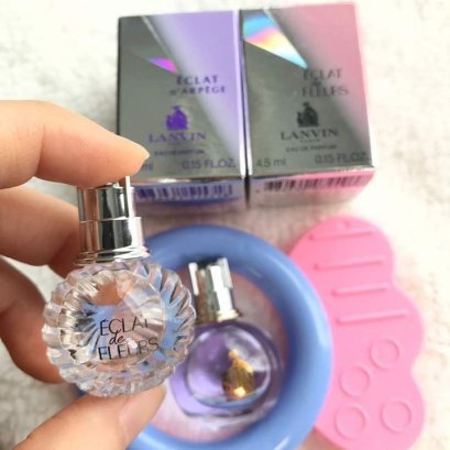 Lanvin Eclat De Fleurs EDP 4.5ml สีชมพูอ่อน