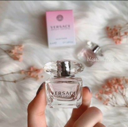 Versace Bright Crystal EDT 5ml. ชมพูอ่อน