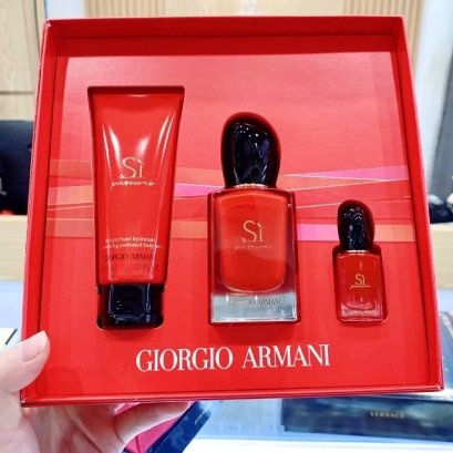 Giorgio Armani Si Passione EDP (50ml+7ml) + Body Lotion 75ml