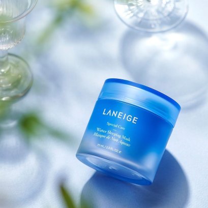 LANEIGE Water Sleeping Mask 70ml สีฟ้า