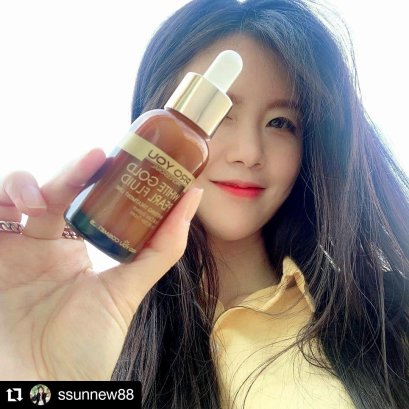 Proyou White Gold Pearl Fluid 30ml.