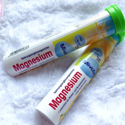 dm Mivolis วิตามิน เม็ดฟู่ Magnesium 20 เม็ด (ฝาเขียว)