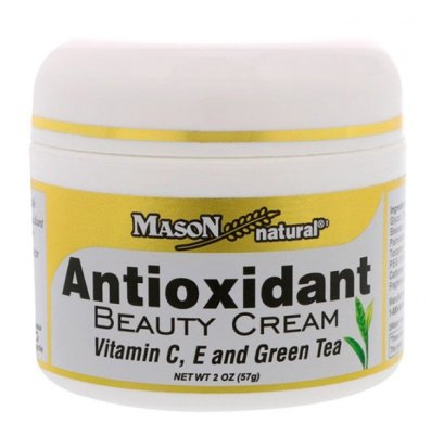 Mason Natural ANTIOXIDANT BEAUTY CREAM VITAMIN C,E AND GREEN TEA 57g.