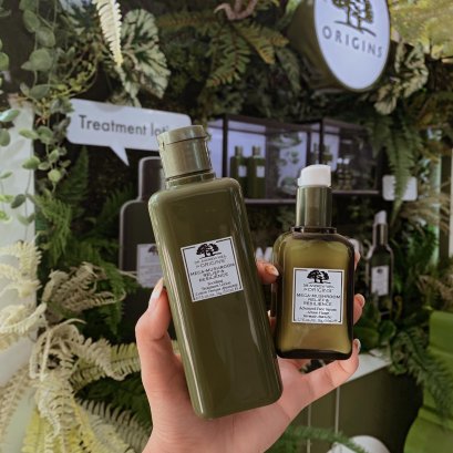 Origins Mega Mushroom Face Care Set (Lotion 200ml + Serum 50ml)