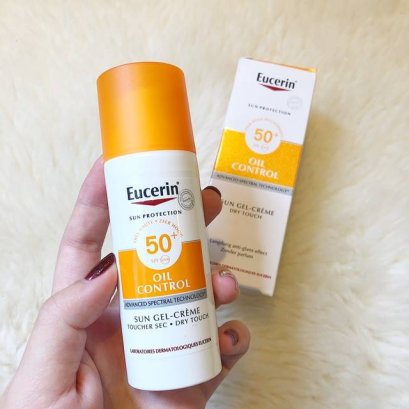 Eucerin Sun Protection Oil Control Sun Gel-Crème Toucher Sec SPF 50+ PA+++ 50ml
