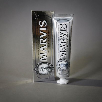 MARVIS Whitening Mint 85ml สีเงิน
