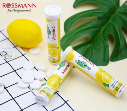 ROSSMANN Altapharma Vitamin C 180mg. วิตามินเม็ดฟู่