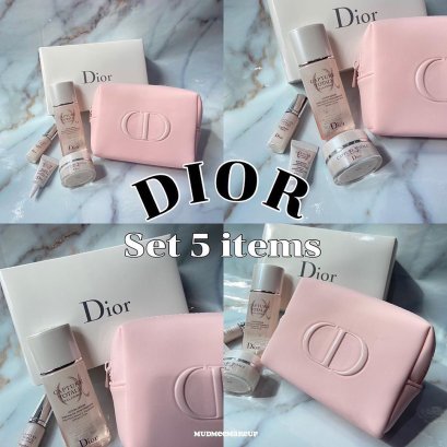 Dior Capture Totale CELL Energy Discovery Kit 5 items (กระเป๋าชมพู)