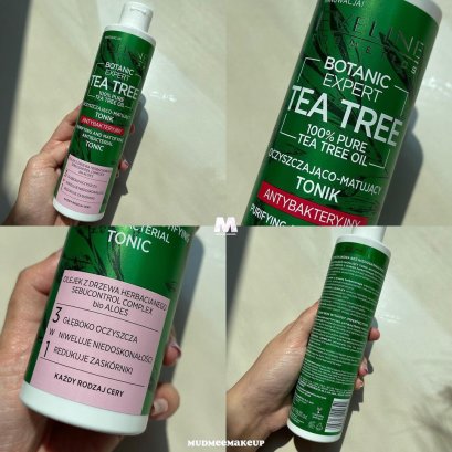 Eveline Botanic Expert Tea Tree Purifying and Mattifying Antibacterial Tonic 225ml