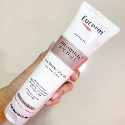 Eucerin Ultrawhite Plus Spotless Gentle Cleansing Foam 150g