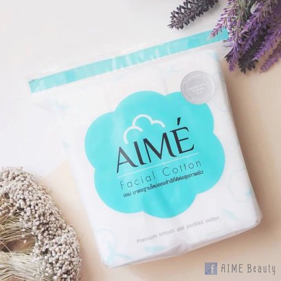 Aime Facial Cotton 80 กรัม (150 แผ่น)