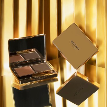 Browit By Nongchat Series l Easy Drawing Brow Shadow 4g. #Medium Brown