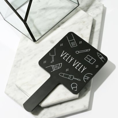 VelyVely​ Hand​ Mirror​ Black L