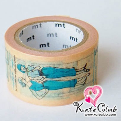 SALE - Limited Edition mt Japanese Washi Masking Tape-Sewing Pattern 25mm - สินค้ามือ 1
