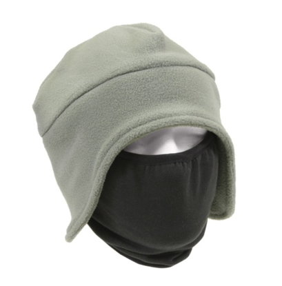 Convertible Fleece Cap With Poly Facemask