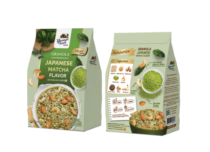 GRANOLA  JAPANESE MATCHA กราโนล่า รสมัทฉะญี่ป่น