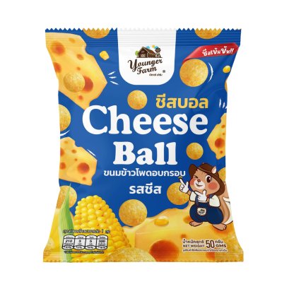 Cheese ball Corn Cheese ชีส บอล คอร์น รสชีส 50g