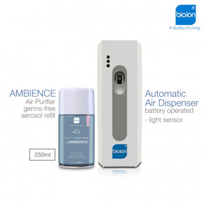 สเปรย์ปรับอากาศอัตโนมัติ Light Sensor + AMBIENCE รีฟิล 250ml